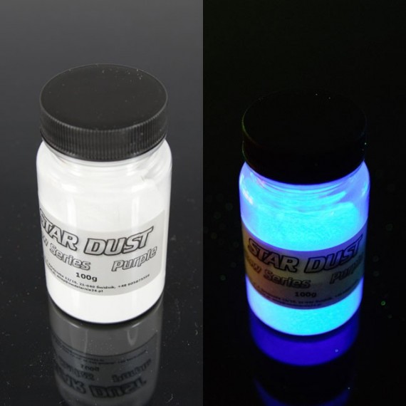 Fioletowy fotoluminescencyjny 100 gram