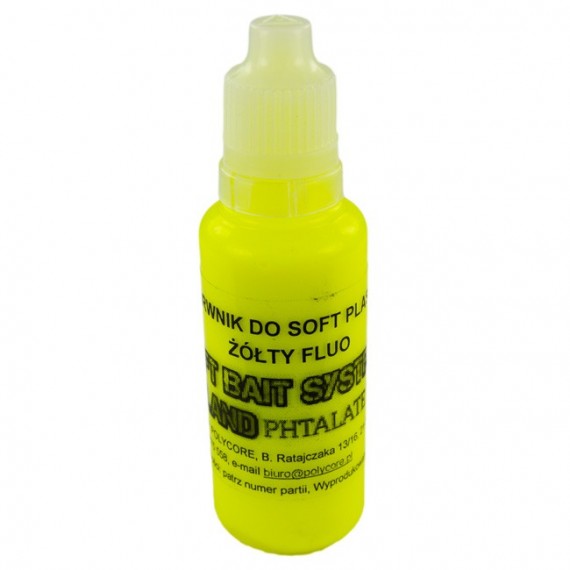 Barwnik Żółty Fluo do Soft Plastic 30ml