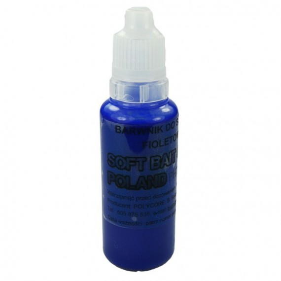 Barwnik Fioletowy do Soft Plastic 30ml