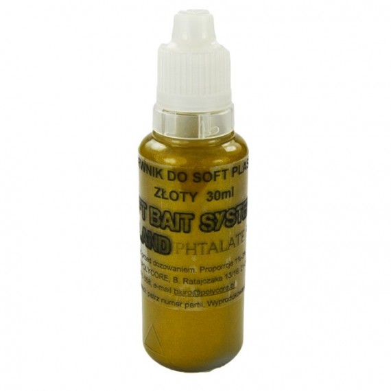 Barwnik Złoty do Soft Plastic 30ml