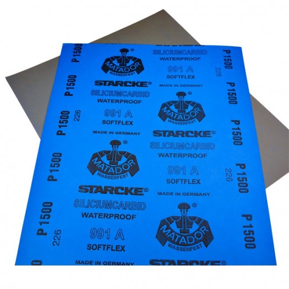 Papier ścierny wodny STARCKE MATADOR P1500