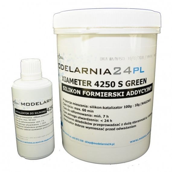 Silikon XIAMETER 4250-S Kit Green (1 kg + katalizator 100g)