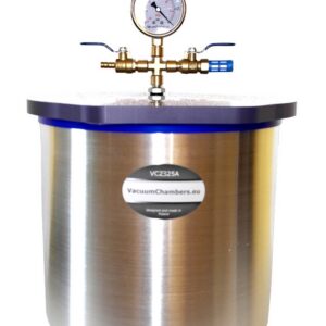Komora próżniowa 12.5l do stabilizacji drewna, aluminiowa