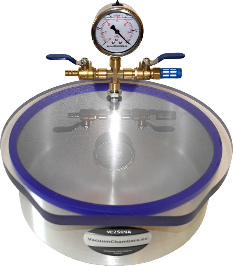 Komora próżniowa 4.8l, aluminiowa VC2509A