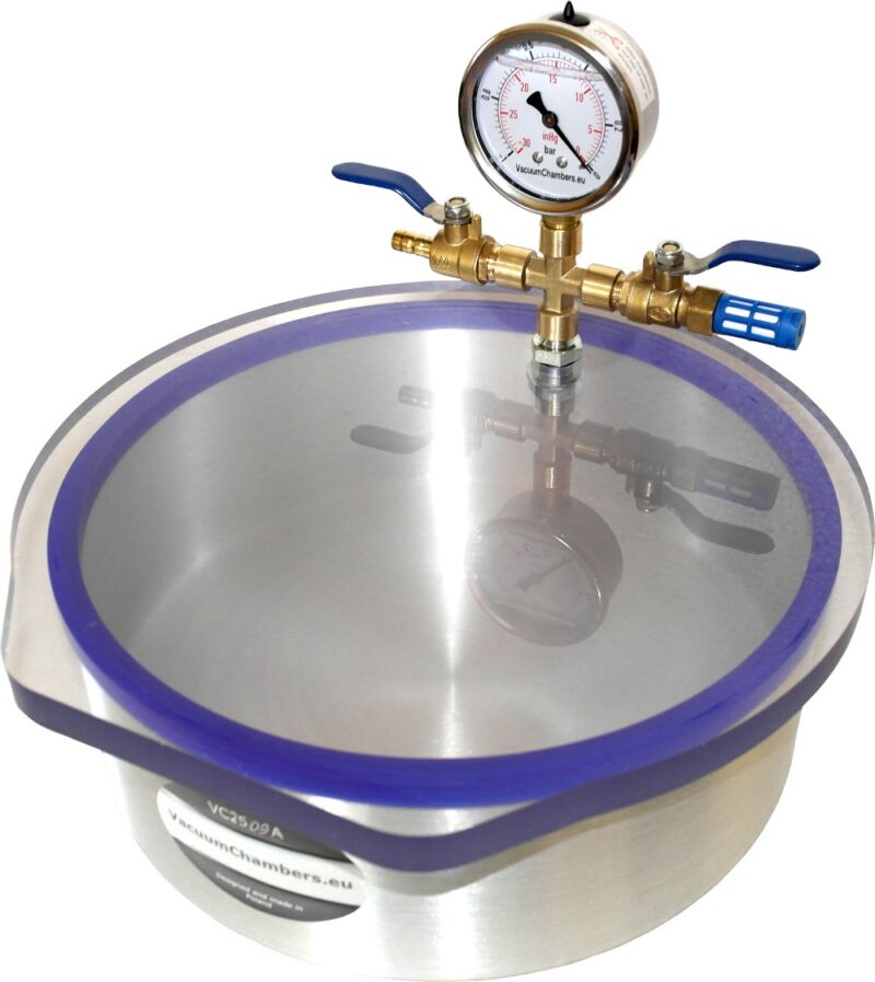 Komora próżniowa 4.8l, aluminiowa VC2509A